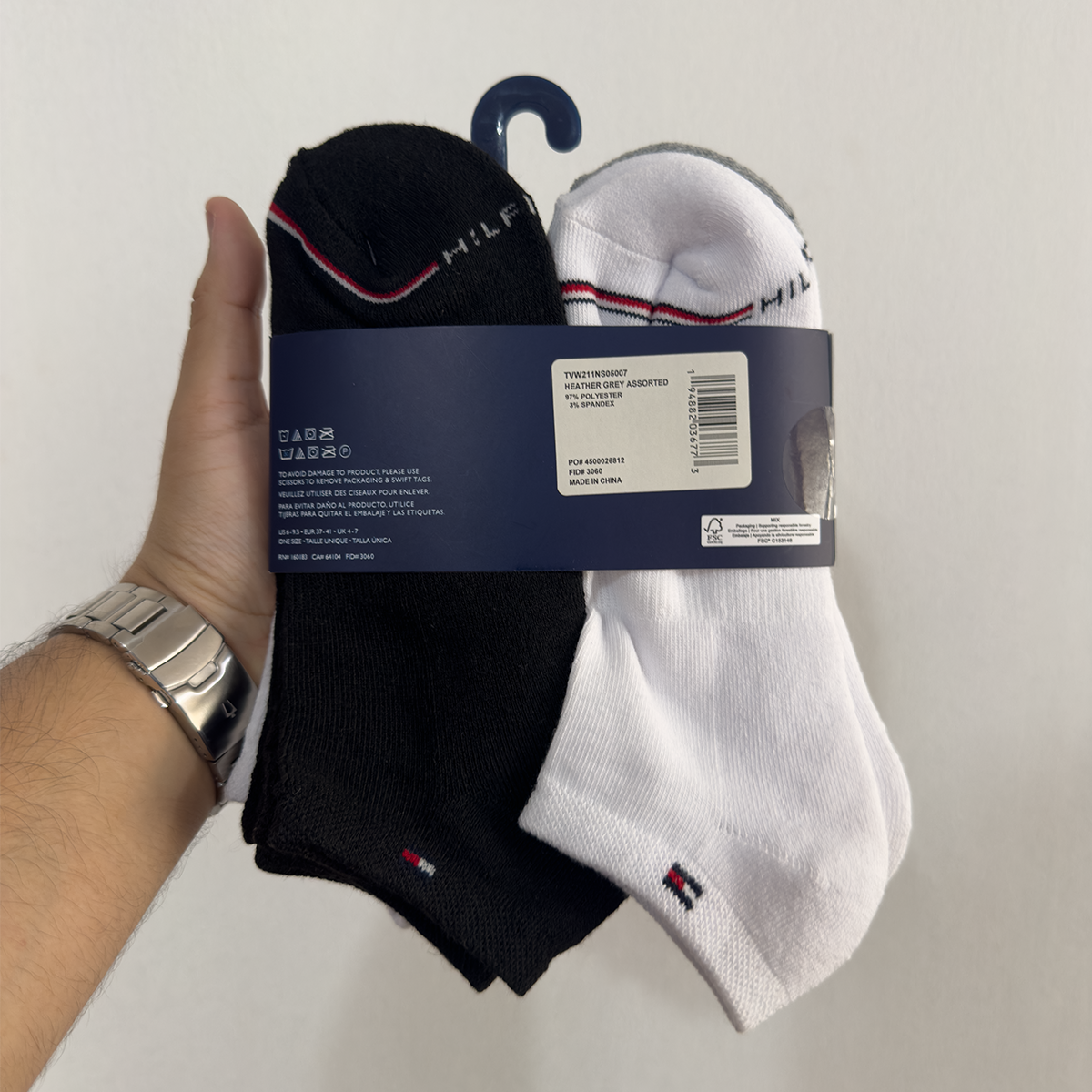 PACK DE 6 PARES DE MEDIAS TOMMY HILFIGER TALONERAS
