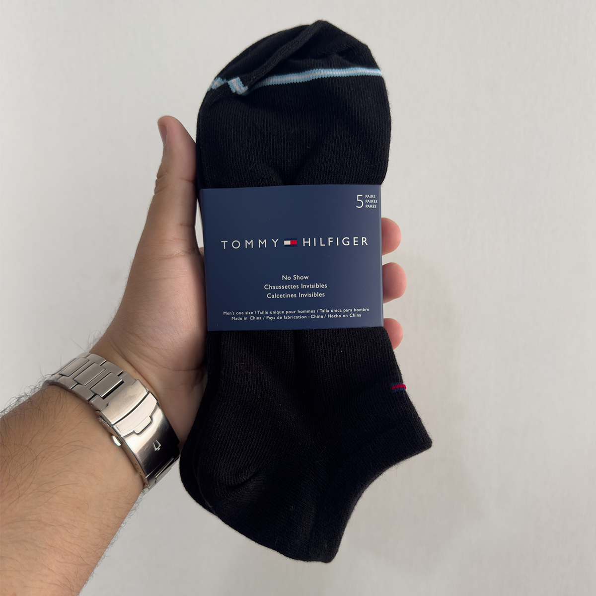 PACK DE 5 PARES DE MEDIAS TOMMY HILFIGER TALONERAS