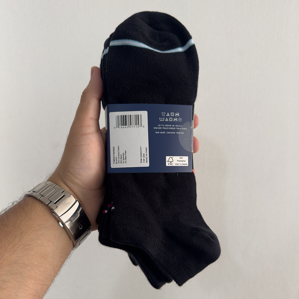 PACK DE 5 PARES DE MEDIAS TOMMY HILFIGER TALONERAS