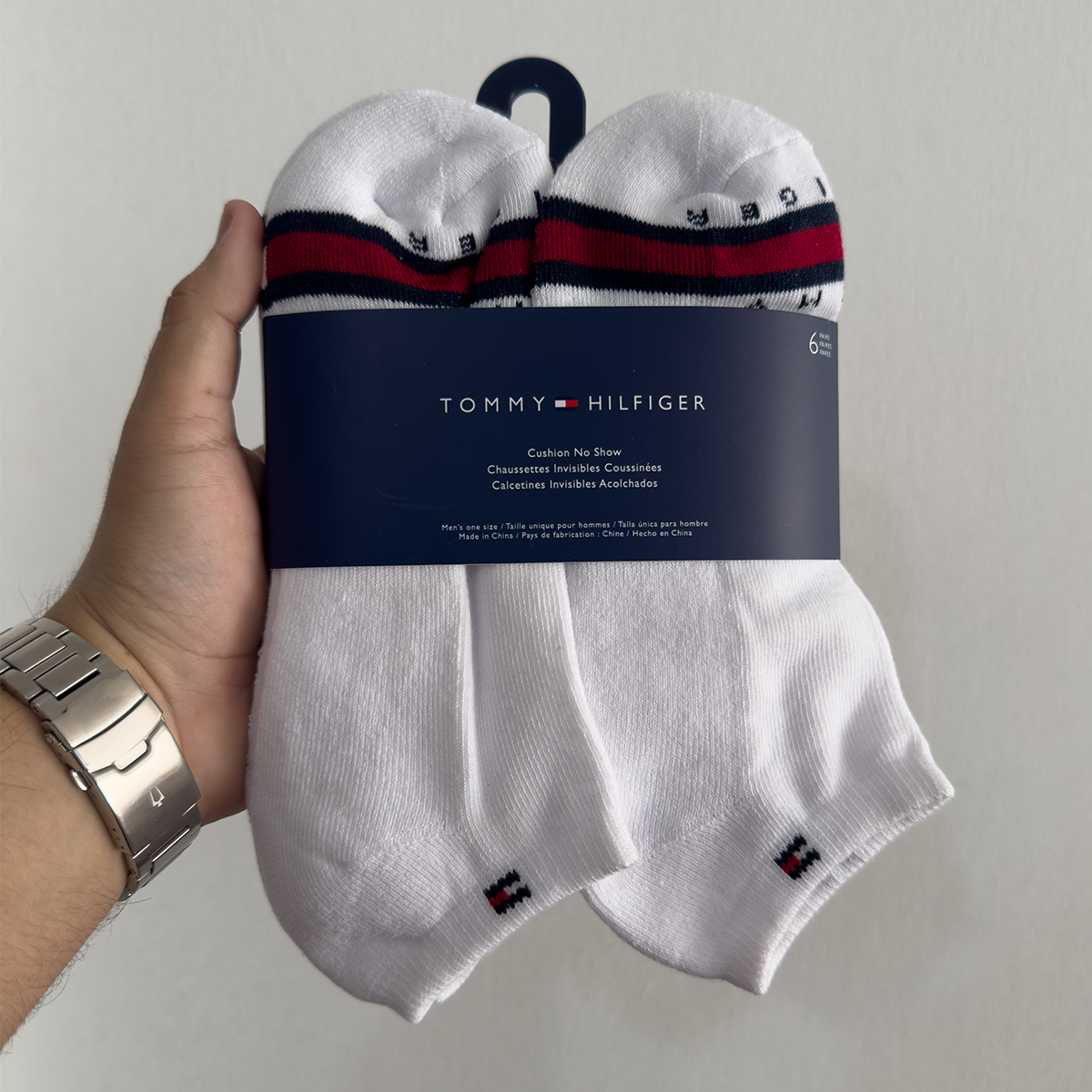 PACK DE 6 PARES DE MEDIAS TOMMY HILFIGER TALONERAS