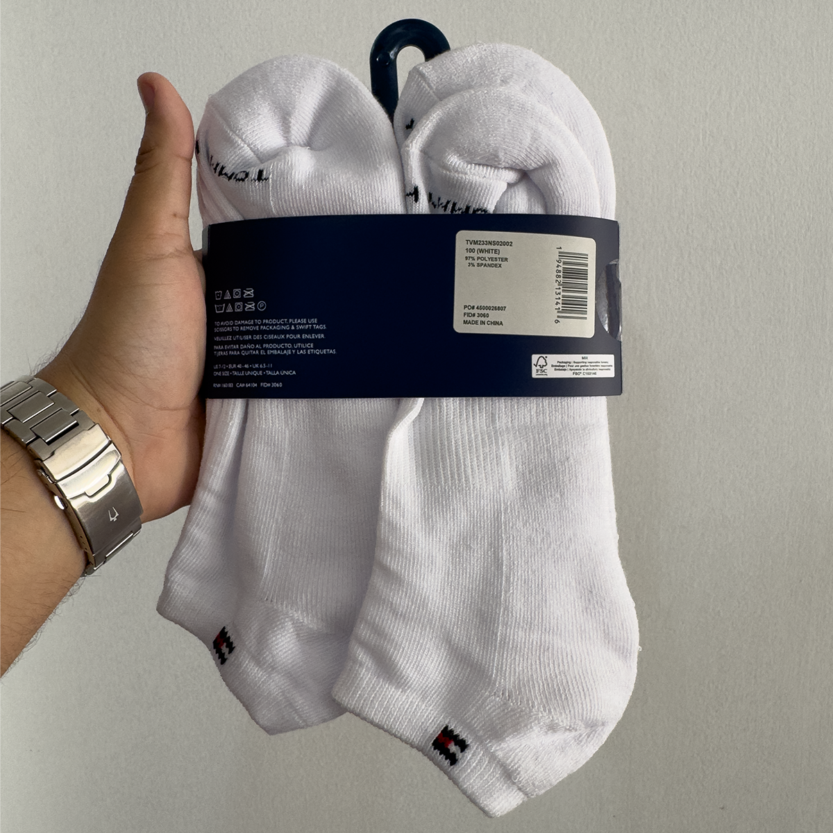 PACK DE 6 PARES DE MEDIAS TOMMY HILFIGER TALONERAS