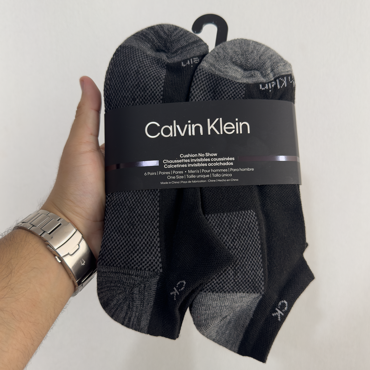 PACK DE 6 PARES DE MEDIAS CALVIN KLEIN TALONERAS