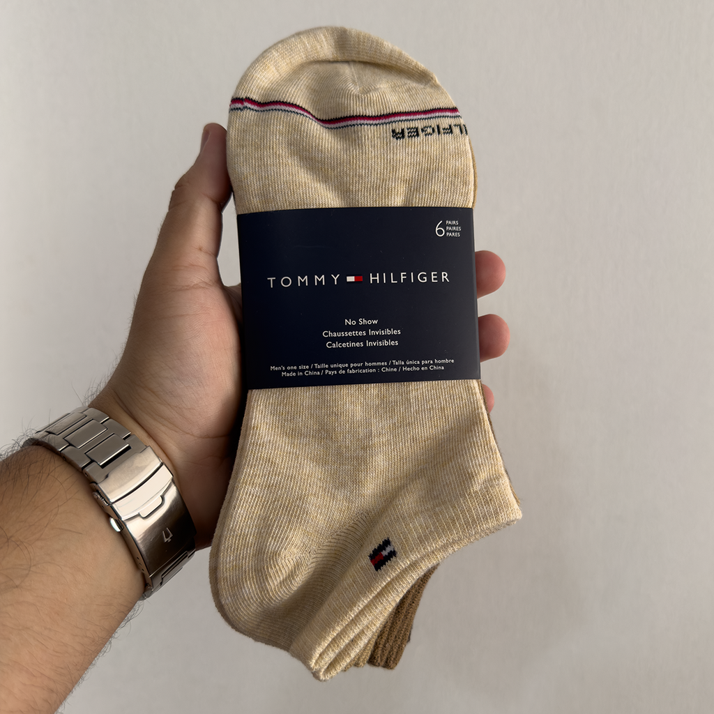 PACK DE 6 PARES DE MEDIAS TOMMY HILFIGER TALONERAS