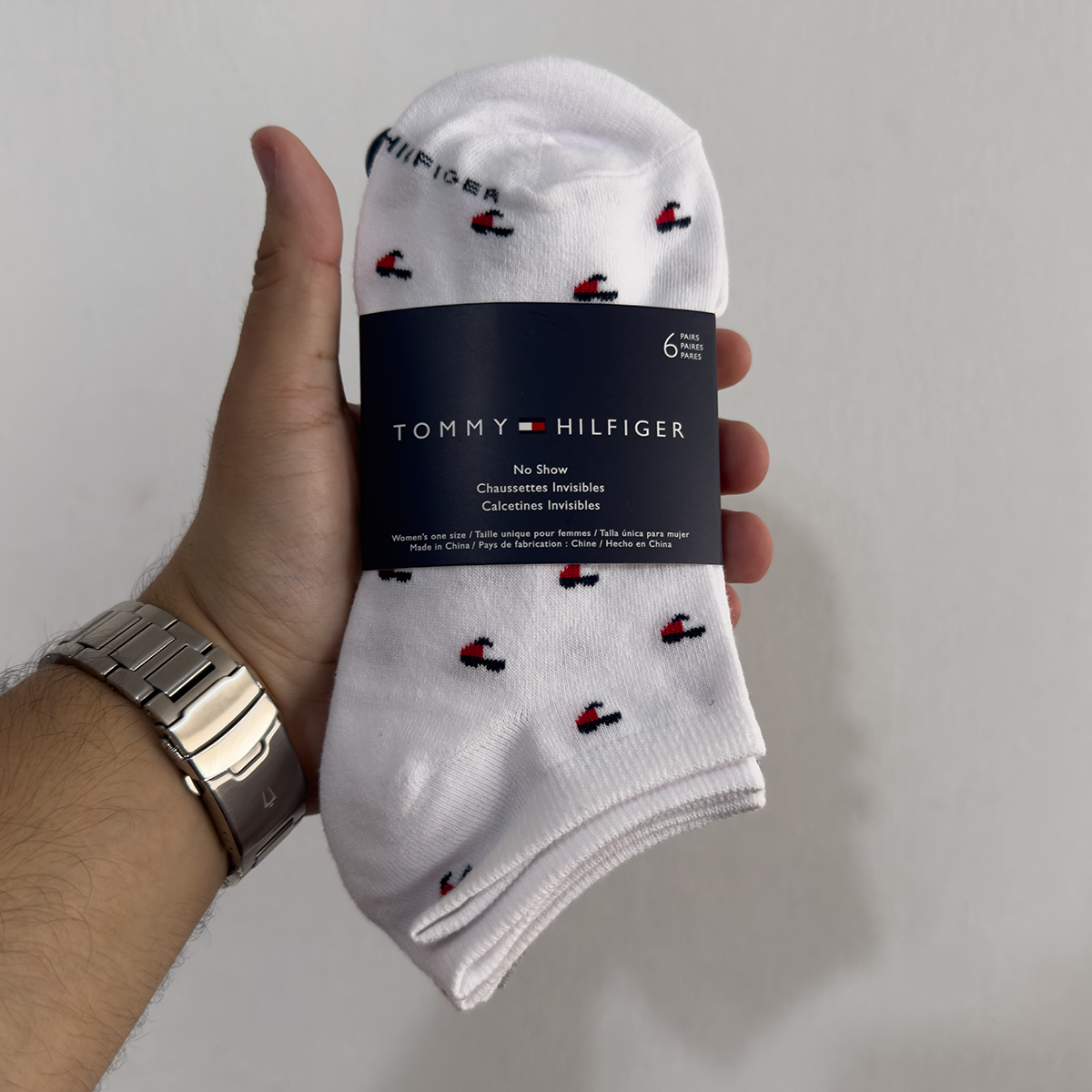 PACK DE 6 PARES DE MEDIAS TOMMY HILFIGER TALONERAS