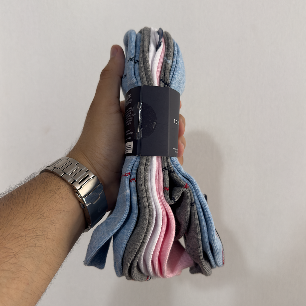 PACK DE 6 PARES DE MEDIAS TOMMY HILFIGER TALONERAS