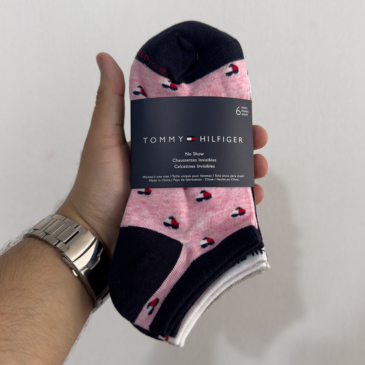 PACK DE 6 PARES DE MEDIAS TOMMY HILFIGER TALONERAS