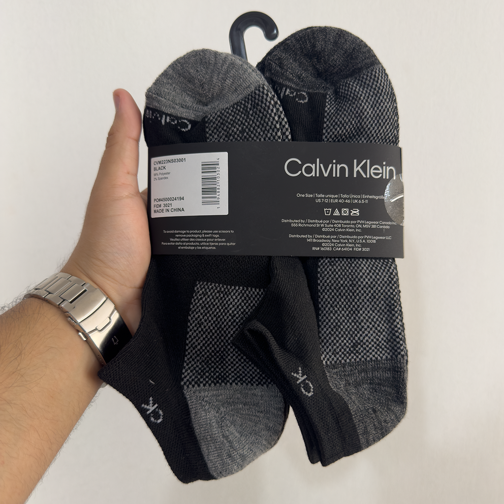 PACK DE 6 PARES DE MEDIAS CALVIN KLEIN TALONERAS