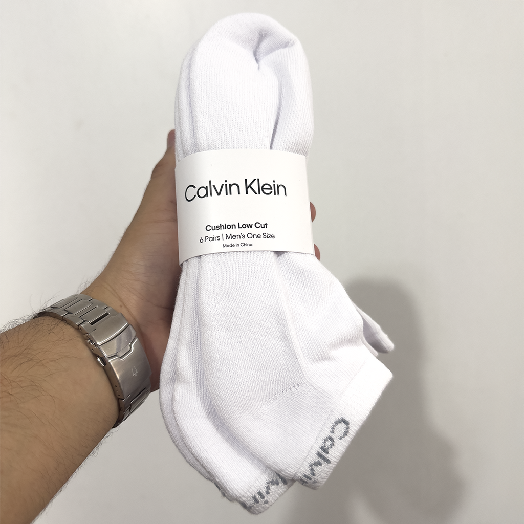 PACK DE 6 PARES DE MEDIAS CALVIN KLEIN TALONERAS