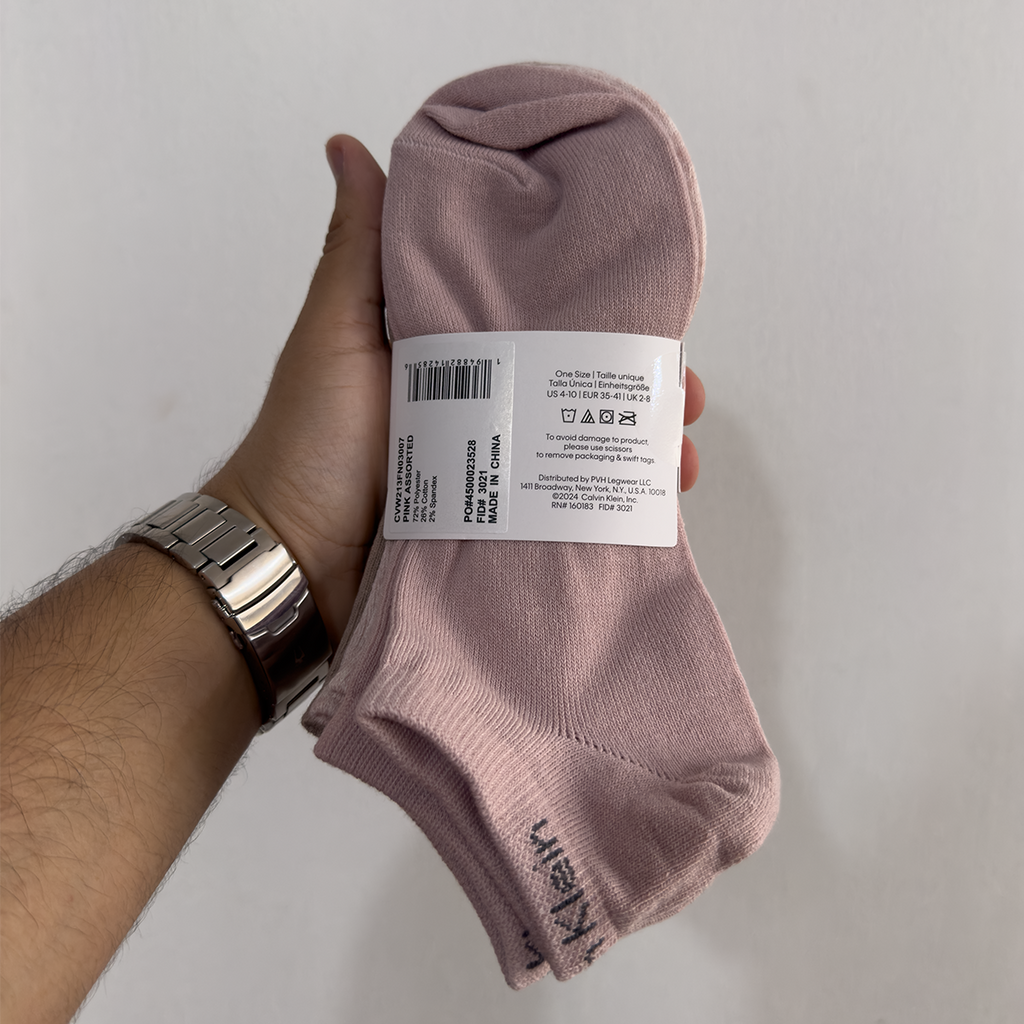 PACK DE 6 PARES DE MEDIAS CALVIN KLEIN TALONERAS