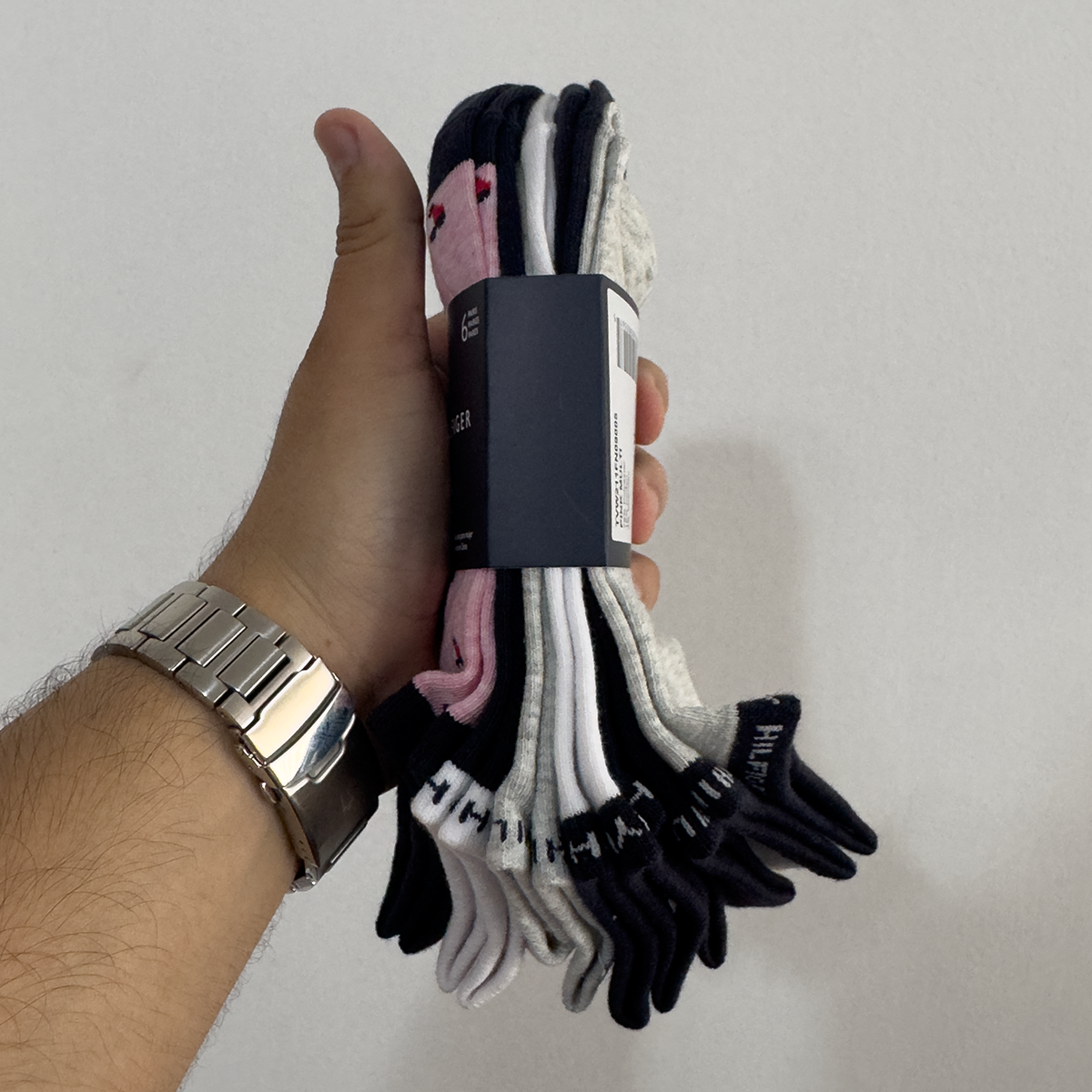 PACK DE 6 PARES DE MEDIAS TOMMY HILFIGER TALONERAS