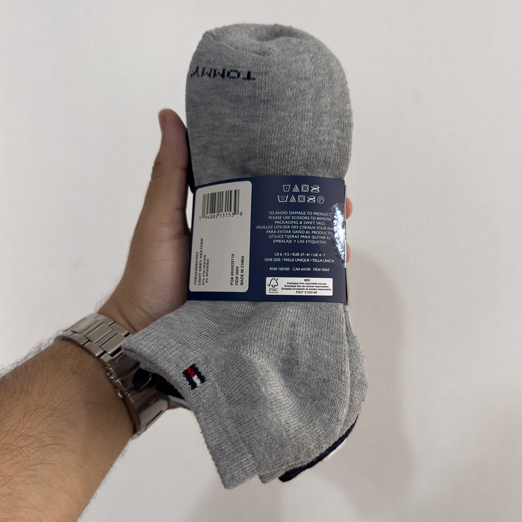 PACK DE 6 PARES DE MEDIAS TOMMY HILFIGER TALONERAS