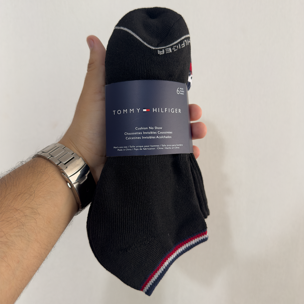 PACK DE 6 PARES DE MEDIAS TOMMY HILFIGER TALONERAS