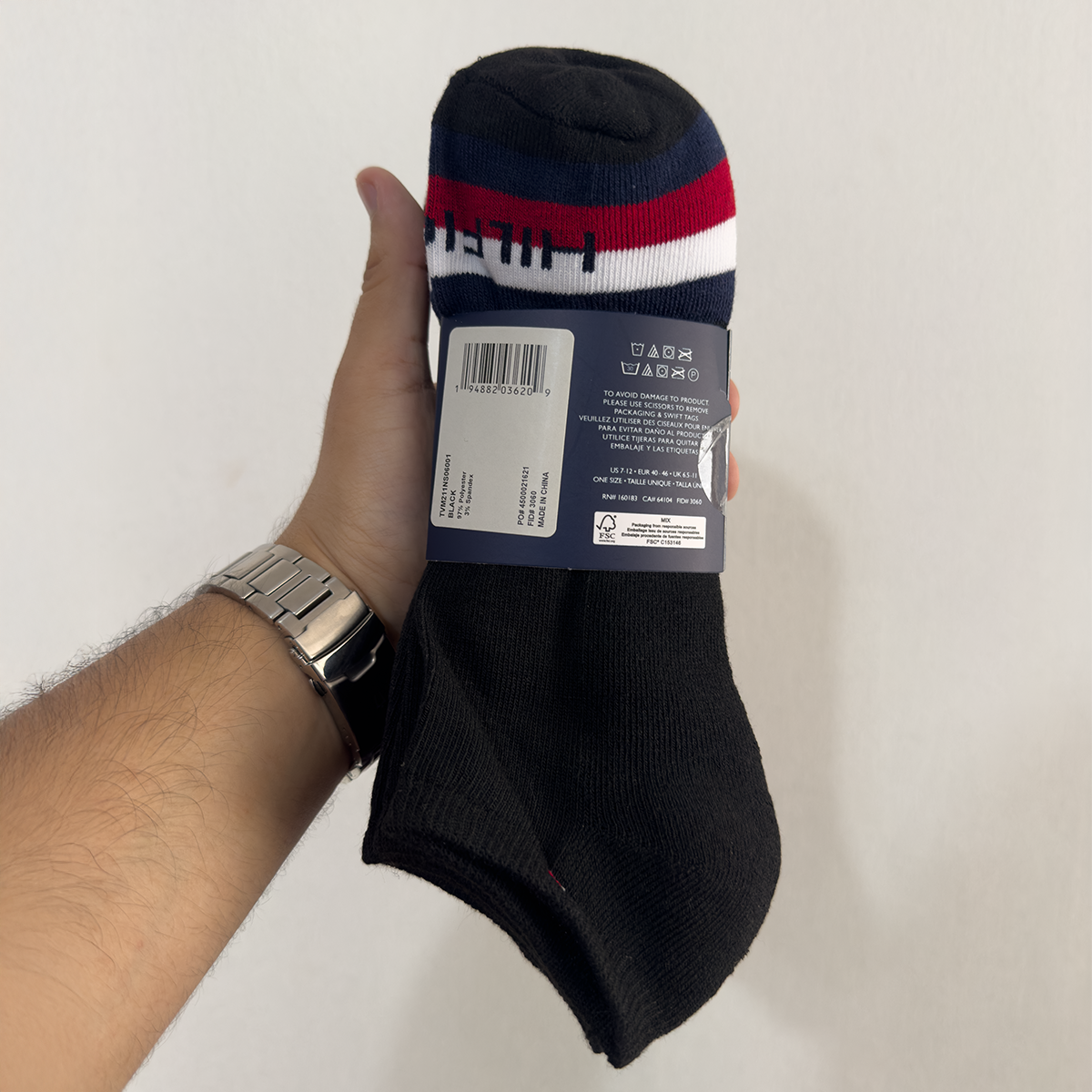 PACK DE 6 PARES DE MEDIAS TOMMY HILFIGER TALONERAS