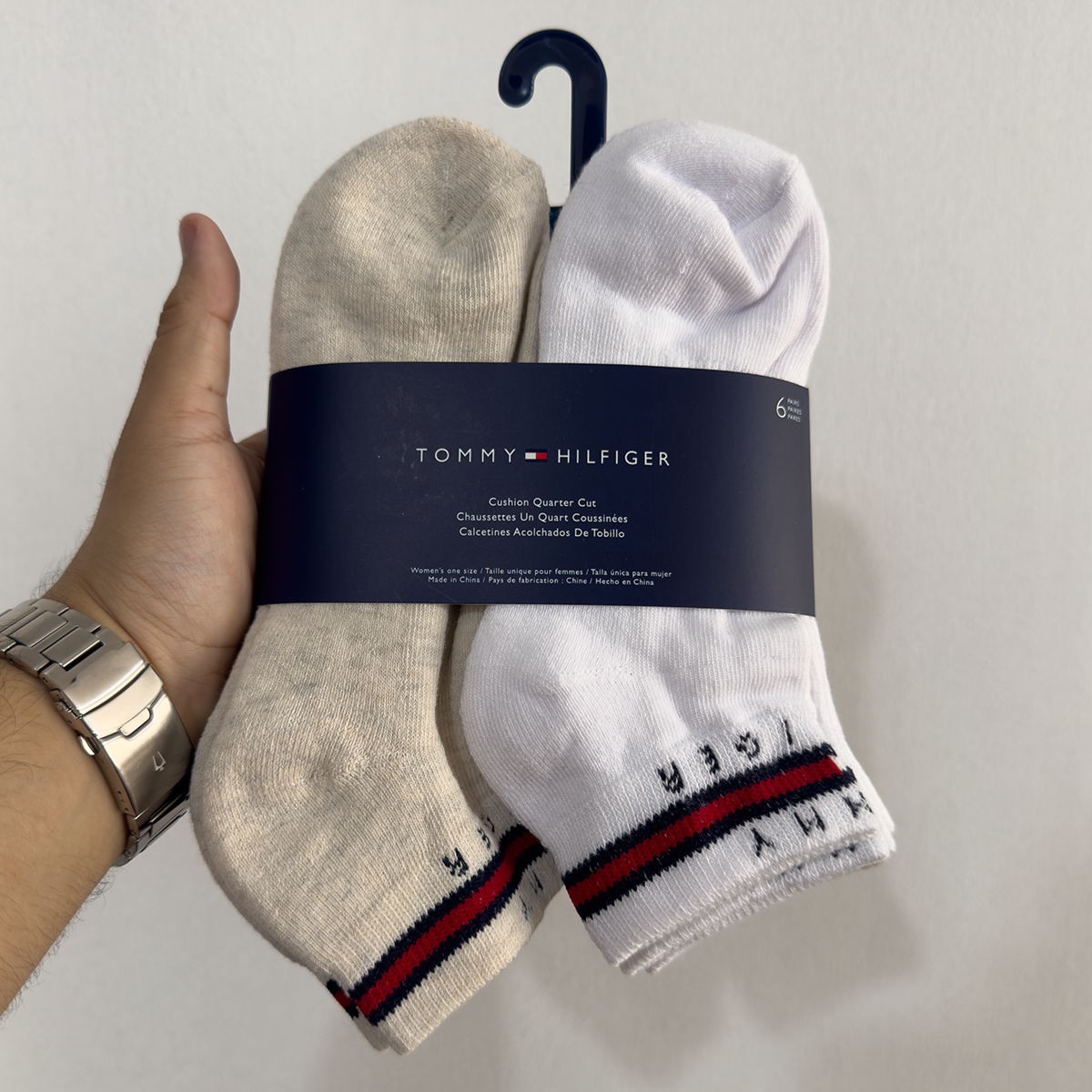 PACK DE 6 PARES DE MEDIAS TOMMY HILFIGER TOBILLERAS