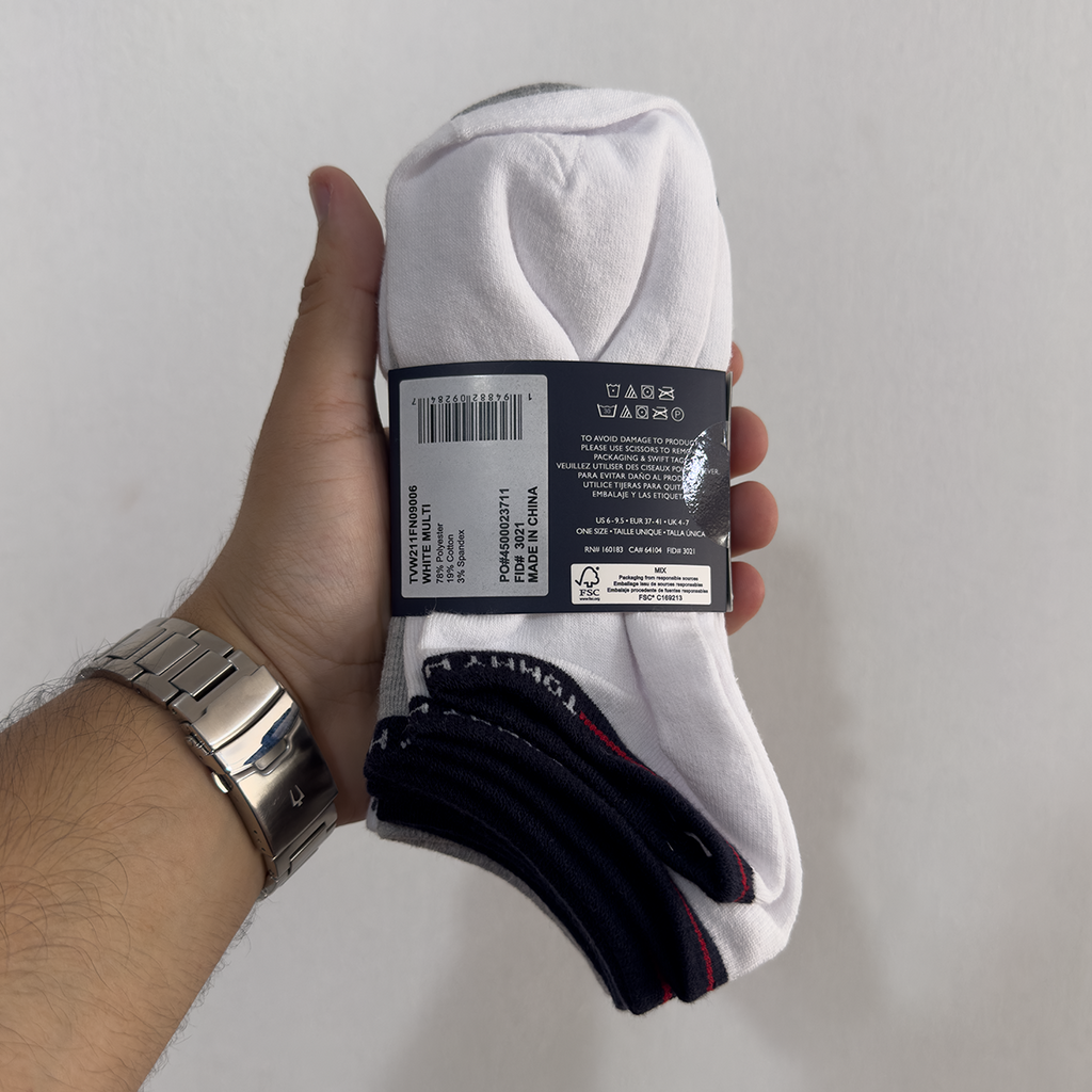 PACK DE 6 PARES DE MEDIAS TOMMY HILFIGER TALONERAS