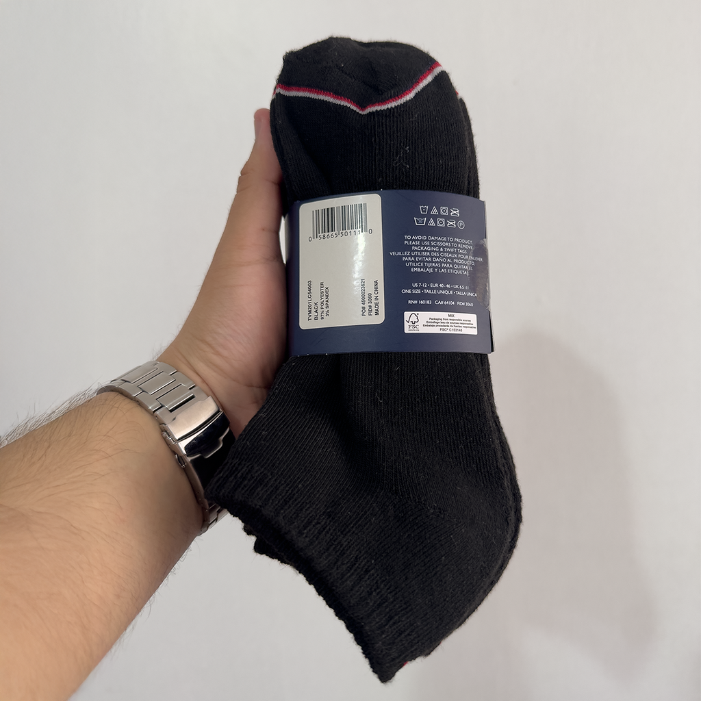 PACK DE 6 PARES DE MEDIAS TOMMY HILFIGER TALONERAS