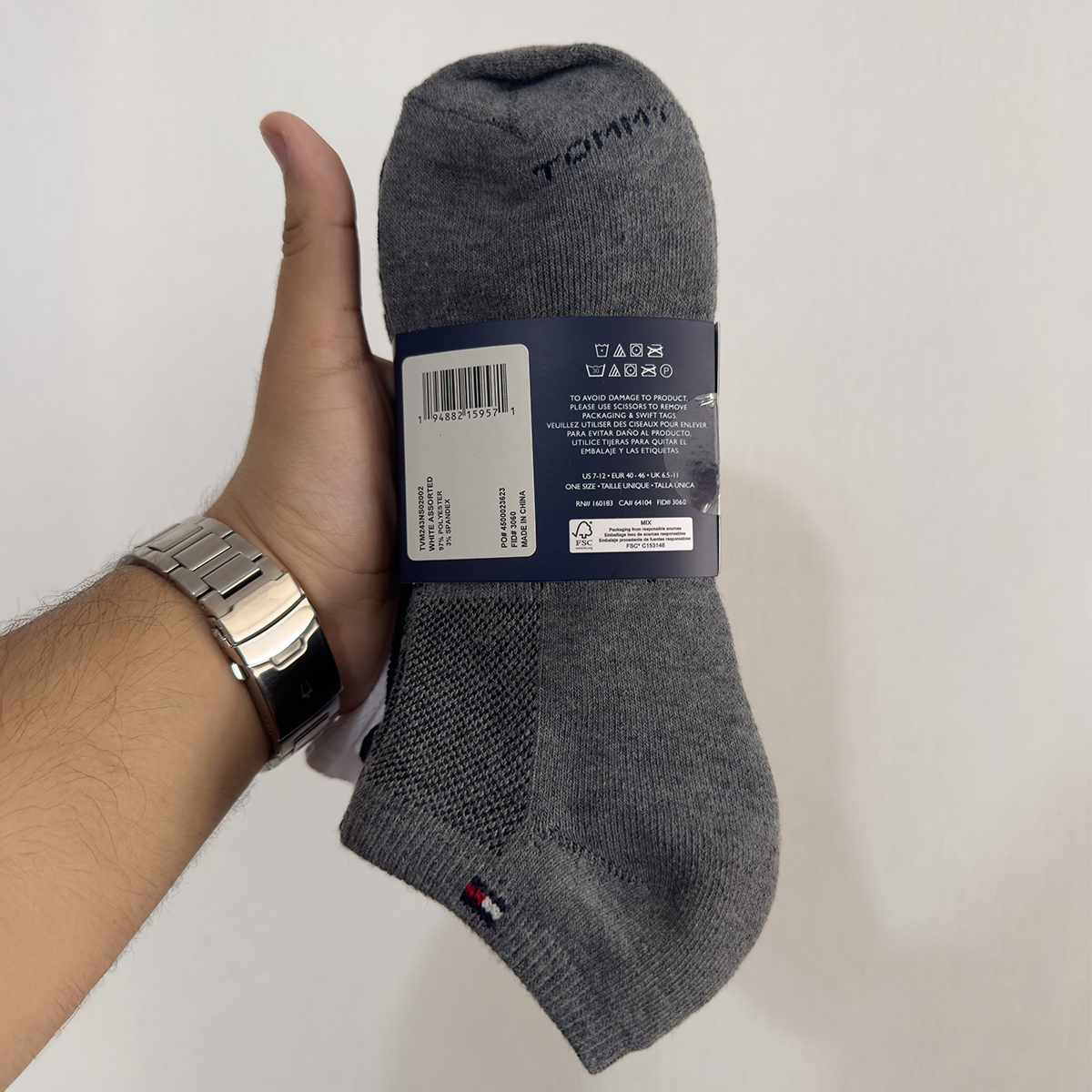 PACK DE 6 PARES DE MEDIAS TOMMY HILFIGER TALONERAS