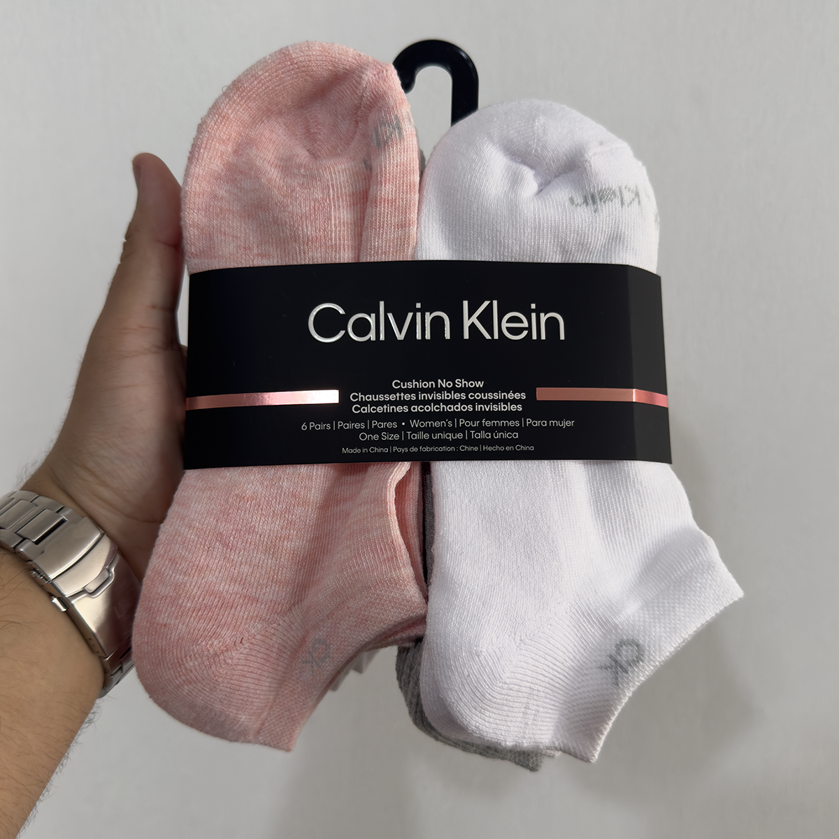 PACK DE 6 PARES DE MEDIAS CALVIN KLEIN TALONERAS