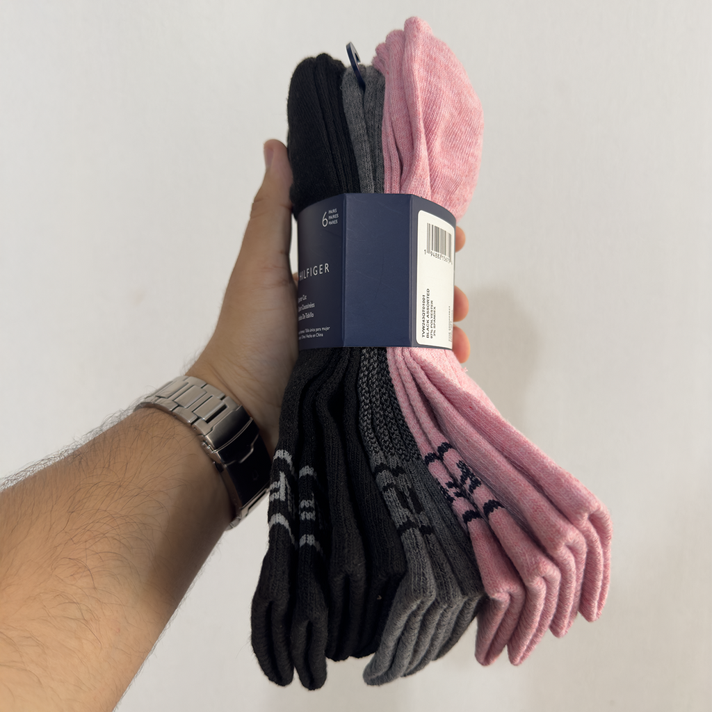 PACK DE 6 PARES DE MEDIAS TOMMY HILFIGER TOBILLERAS
