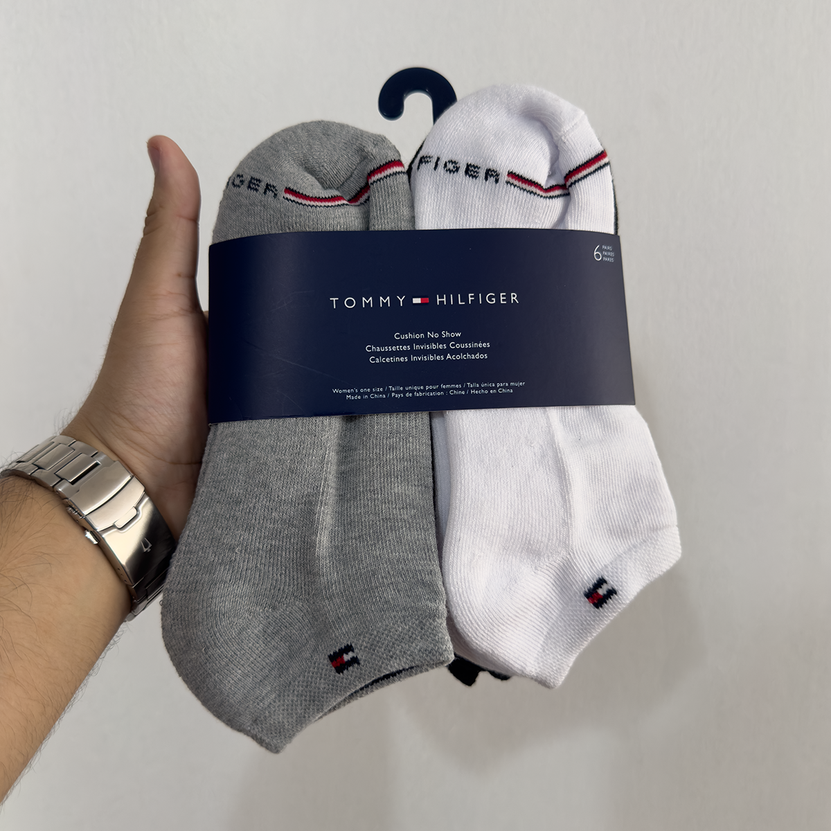 PACK DE 6 PARES DE MEDIAS TOMMY HILFIGER TALONERAS