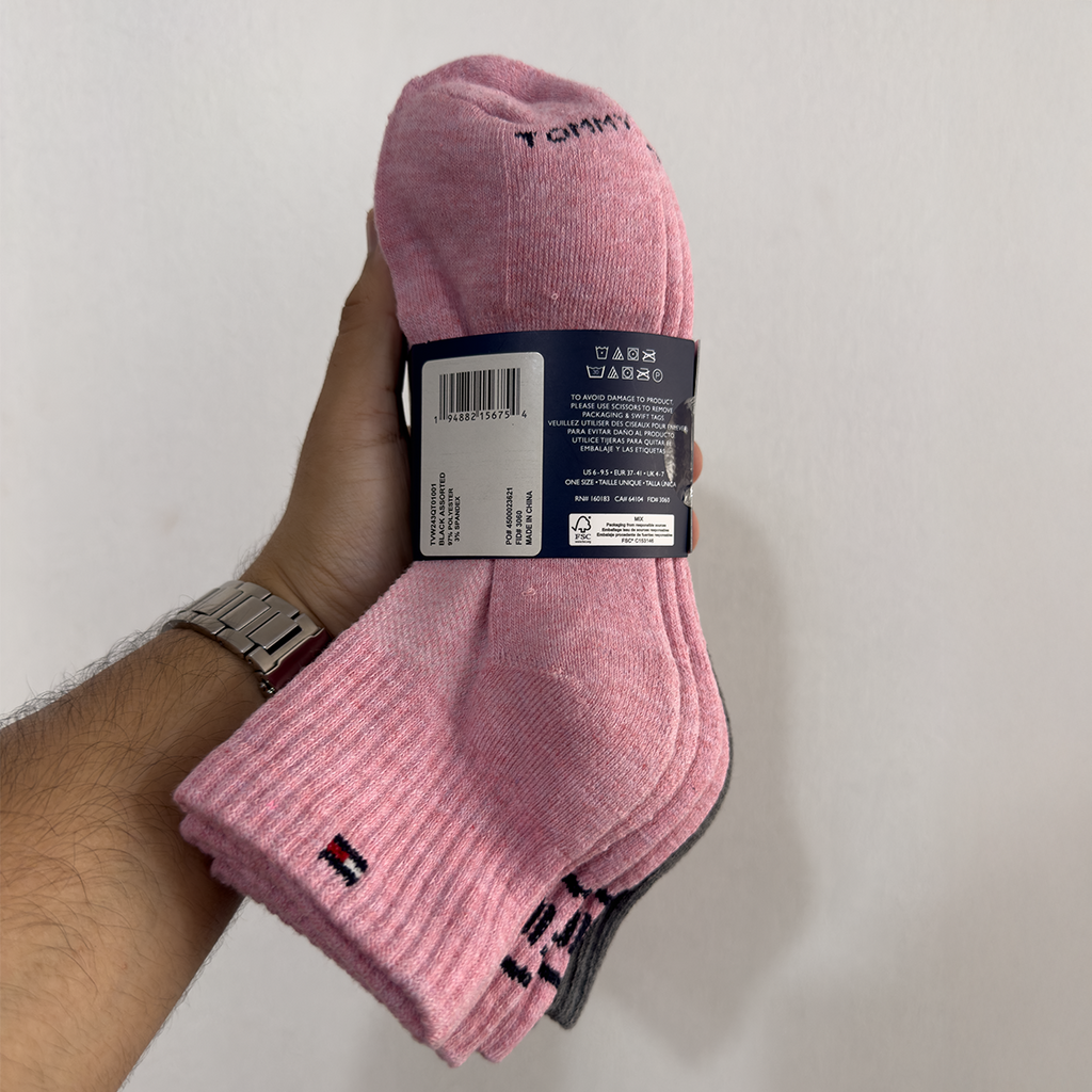 PACK DE 6 PARES DE MEDIAS TOMMY HILFIGER TOBILLERAS