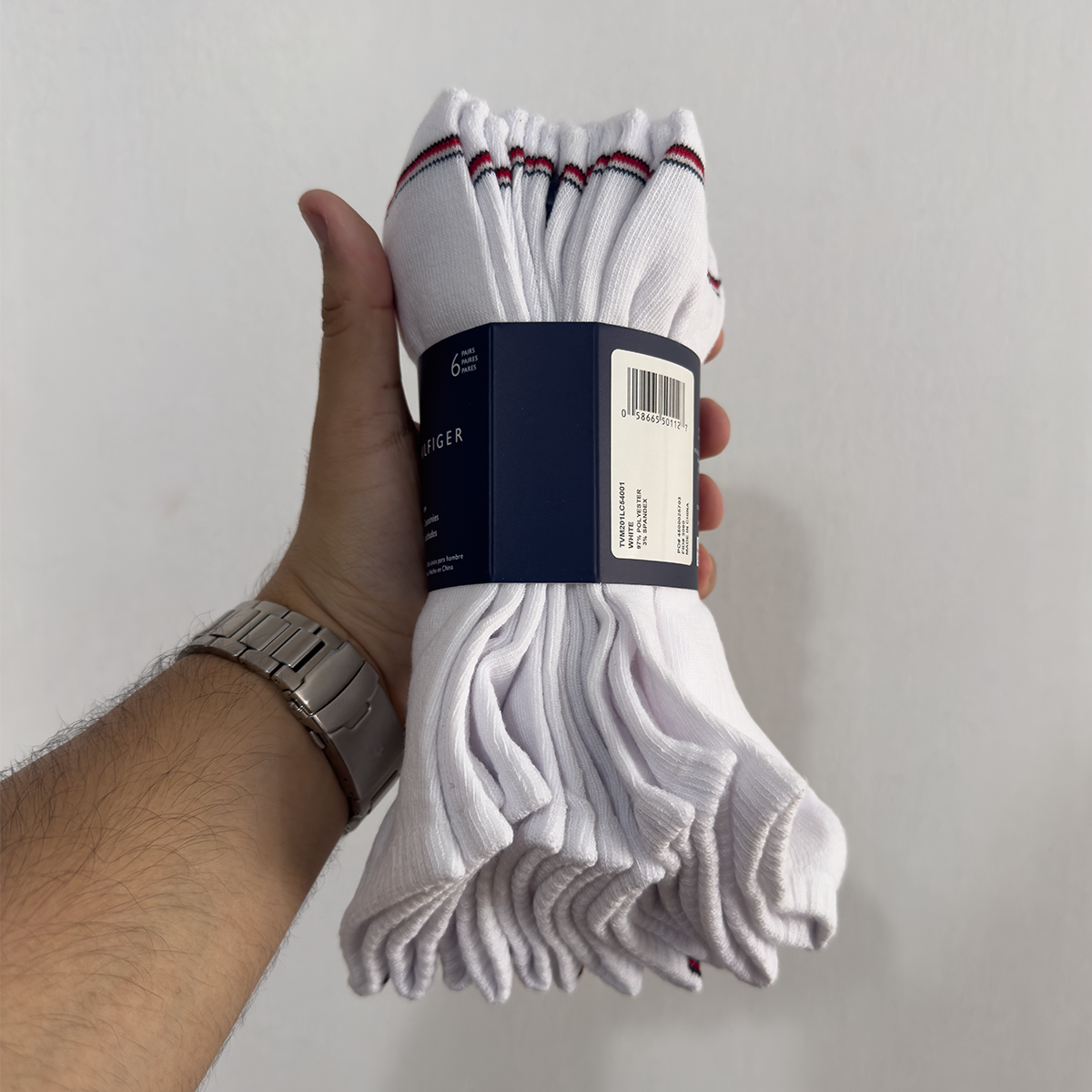 PACK DE 6 PARES DE MEDIAS TOMMY HILFIGER TALONERAS