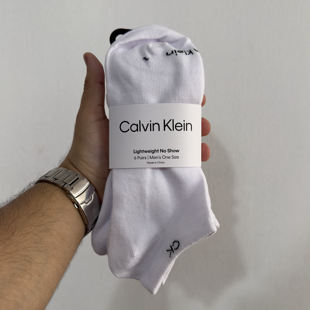PACK DE 6 PARES DE MEDIAS CALVIN KLEIN TALONERAS