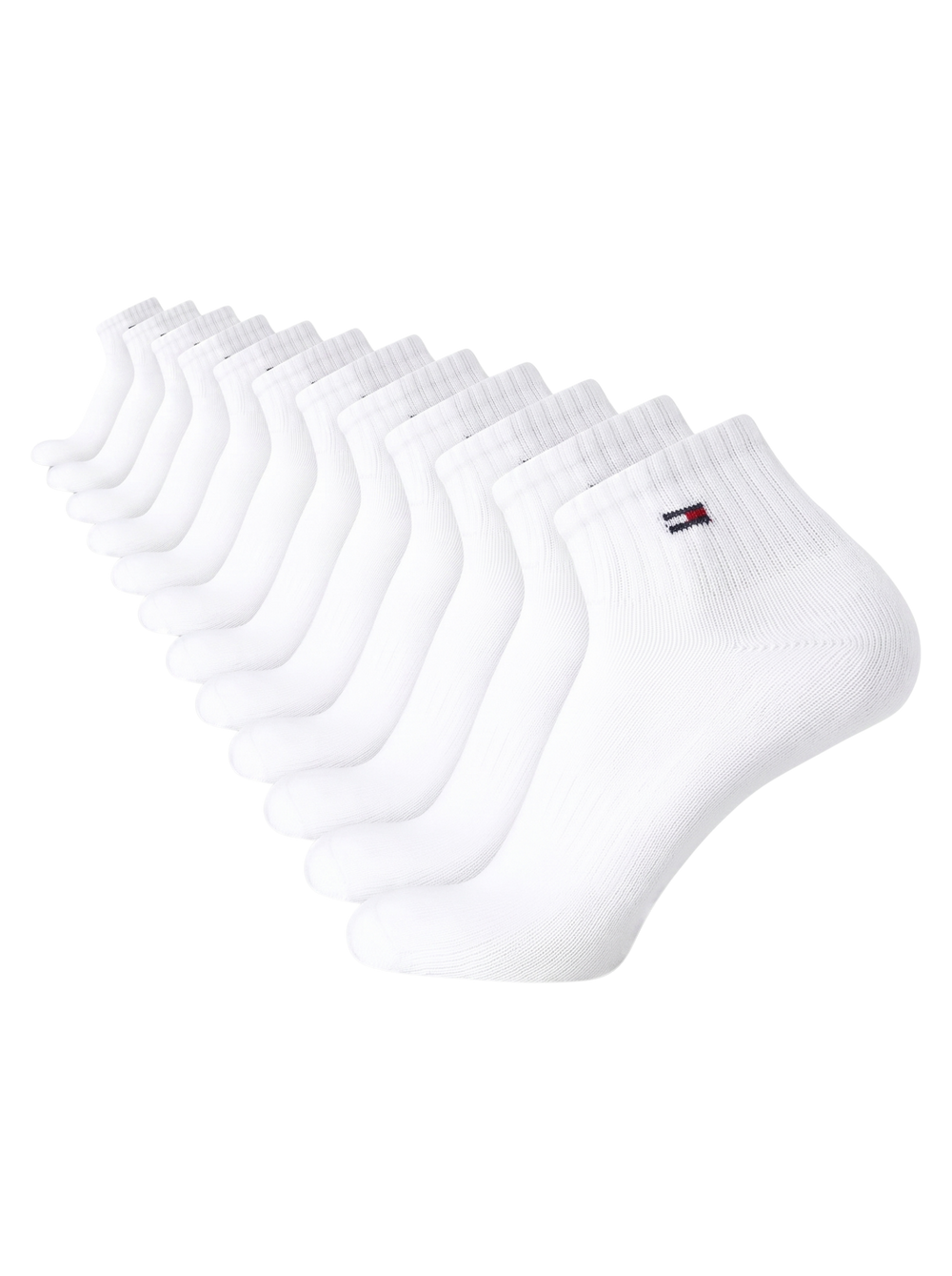 Tommy Hilfiger - Paquete de 6 pares de medias tobilleras