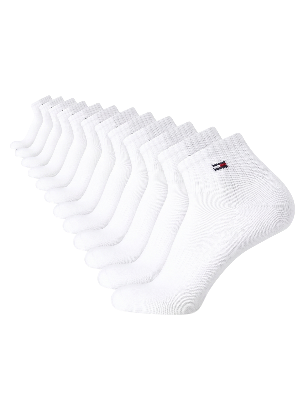 Tommy Hilfiger - Paquete de 6 pares de medias tobilleras