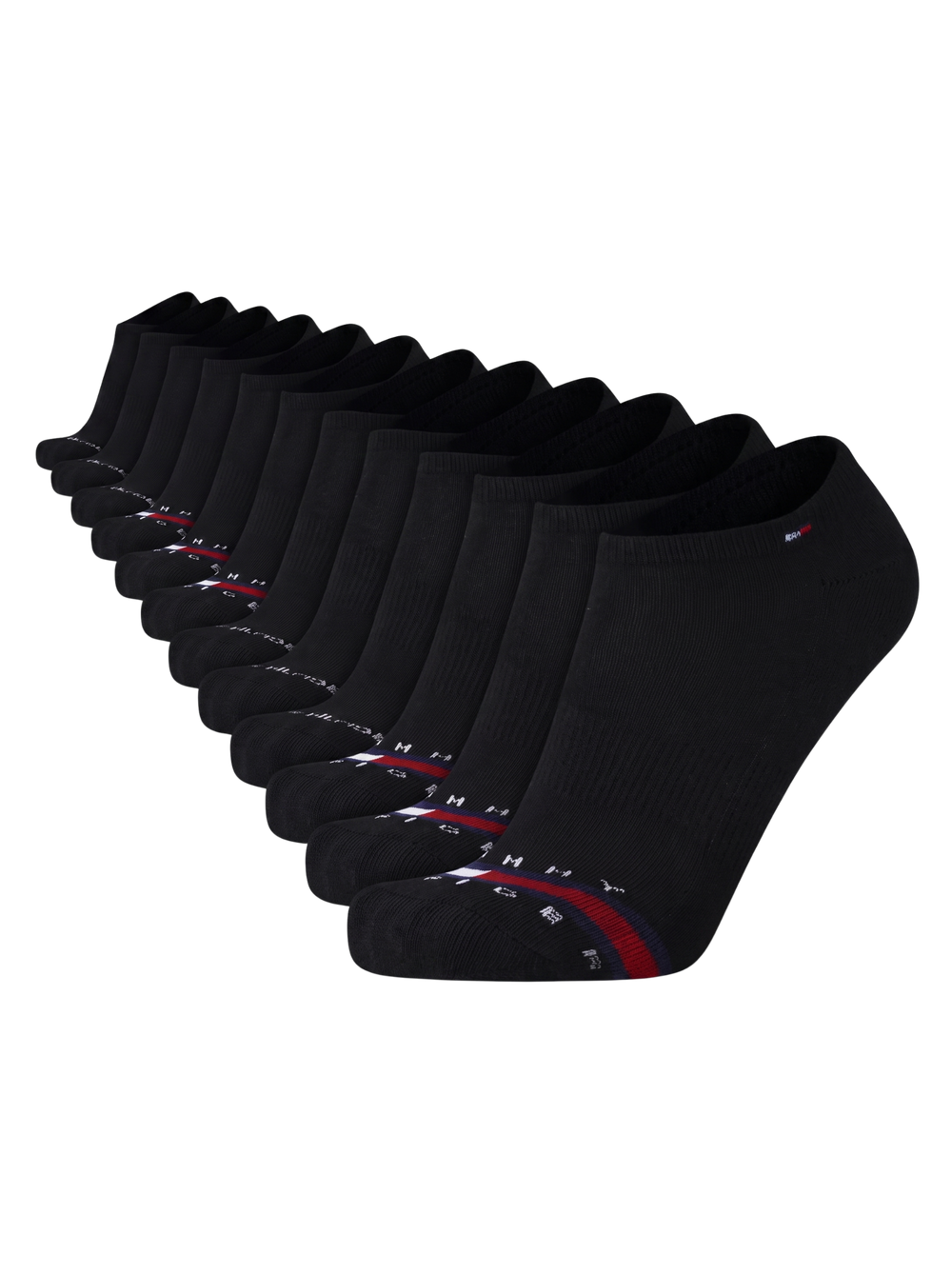Tommy Hilfiger - Paquete de 6 pares de medias taloneras