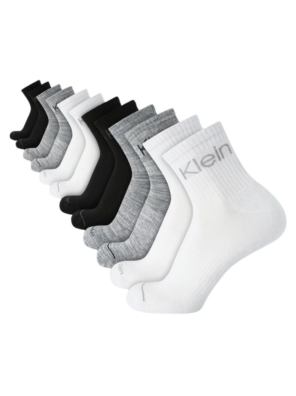 Calvin Klein - Paquete de 6 pares de medias tobilleras