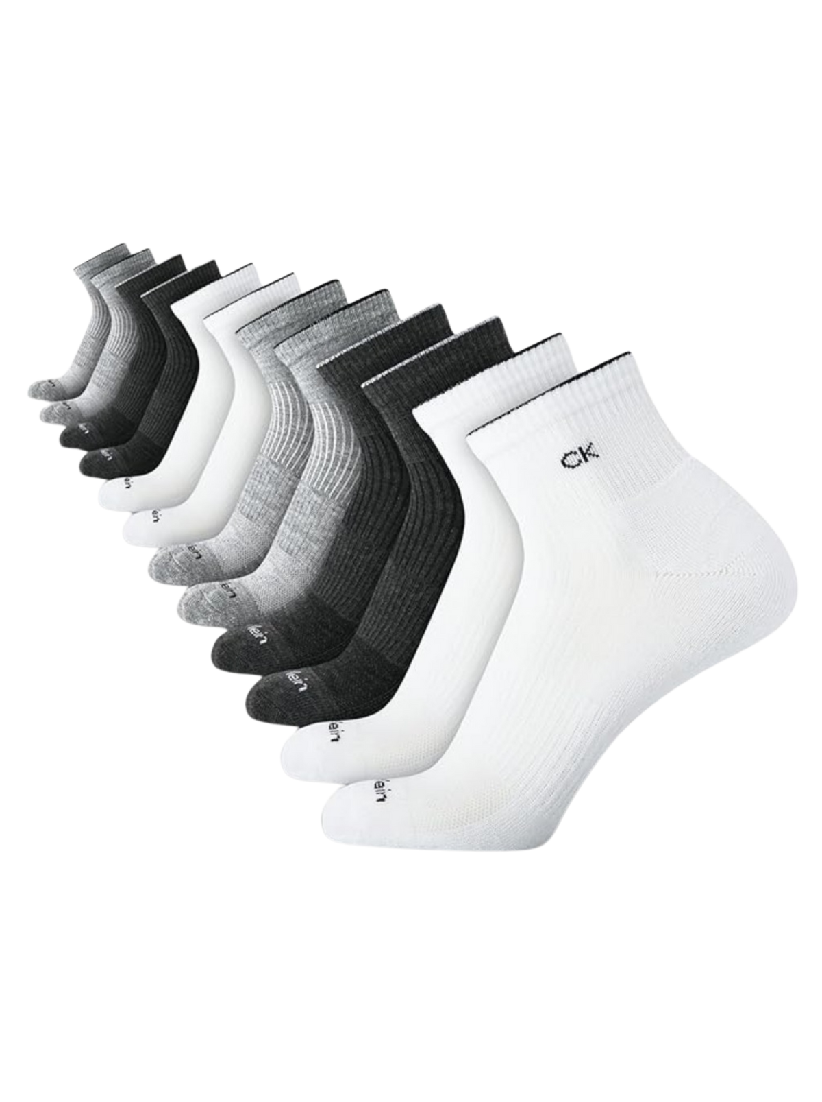 Calvin Klein - Paquete de 6 pares de medias tobilleras