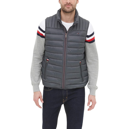 Tommy Hilfiger Chaleco Acolchado Gris