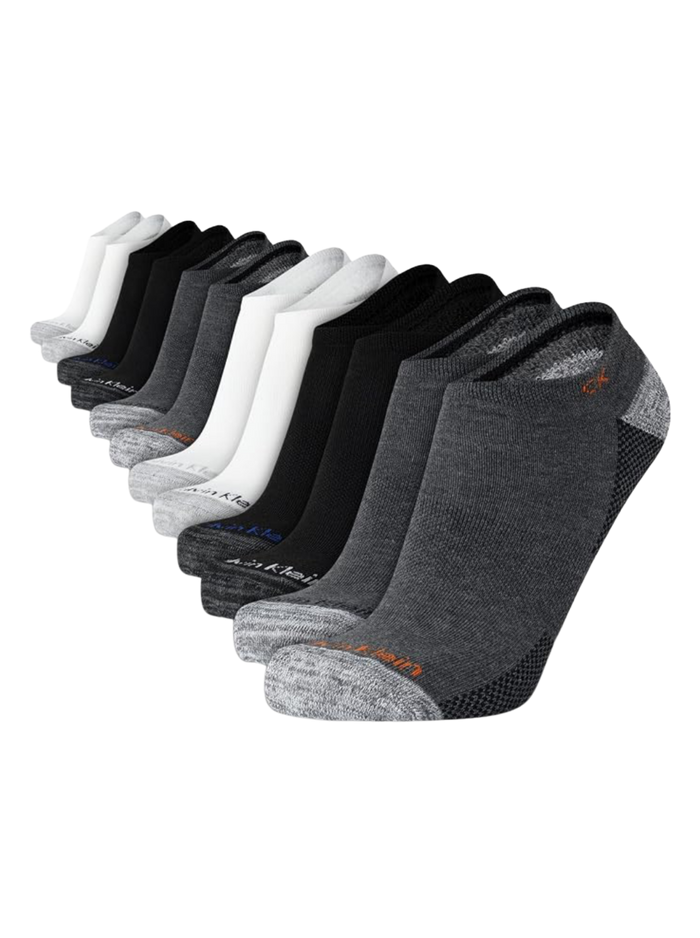 Calvin Klein - Paquete de 6 pares de medias taloneras