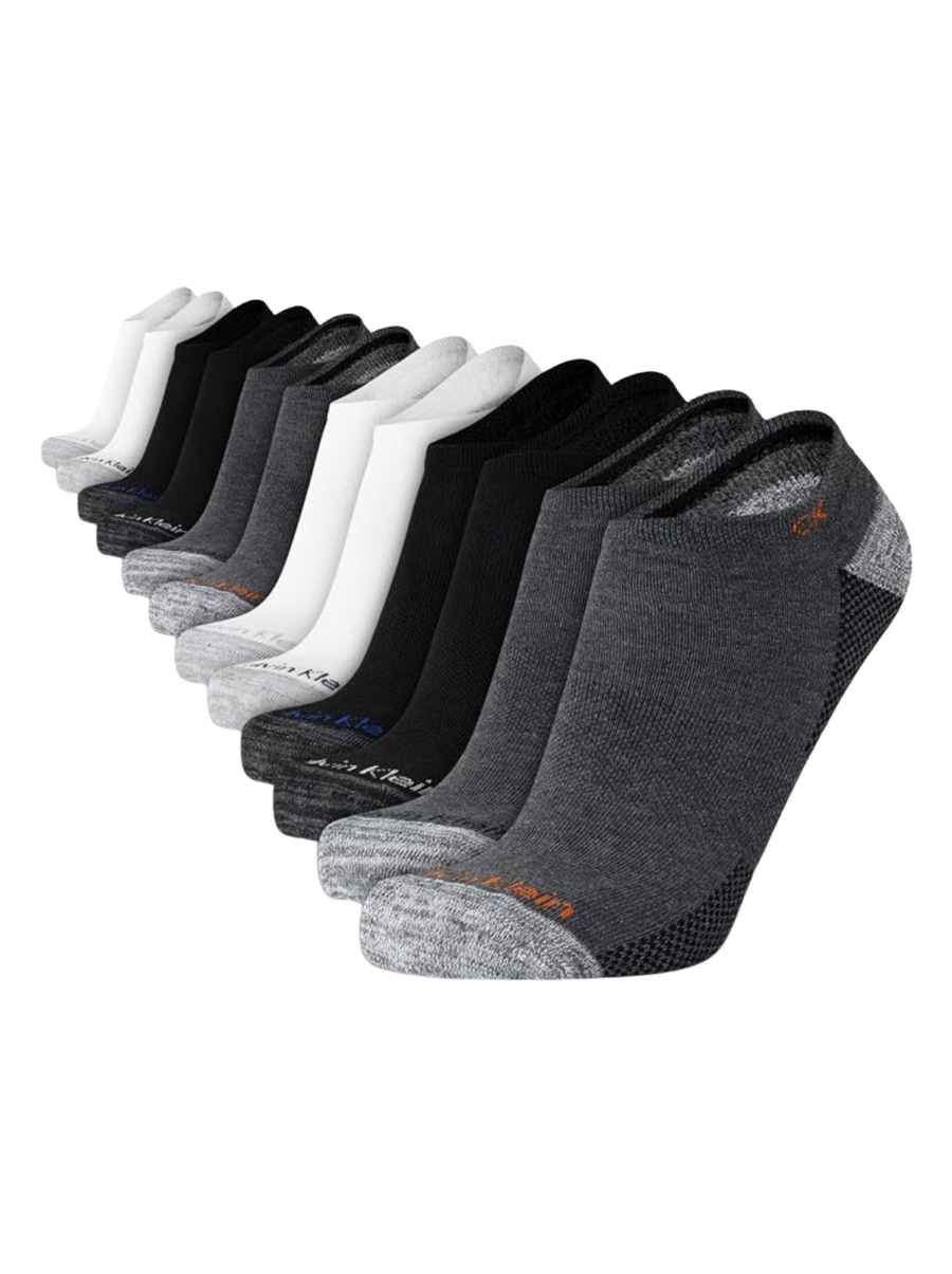 Calvin Klein - Paquete de 6 pares de medias taloneras