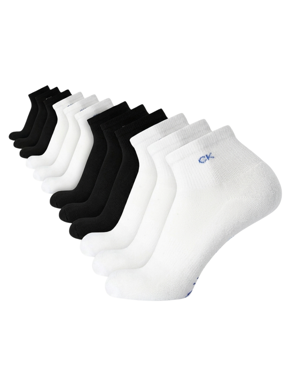 Calvin Klein - Paquete de 6 pares de medias tobilleras