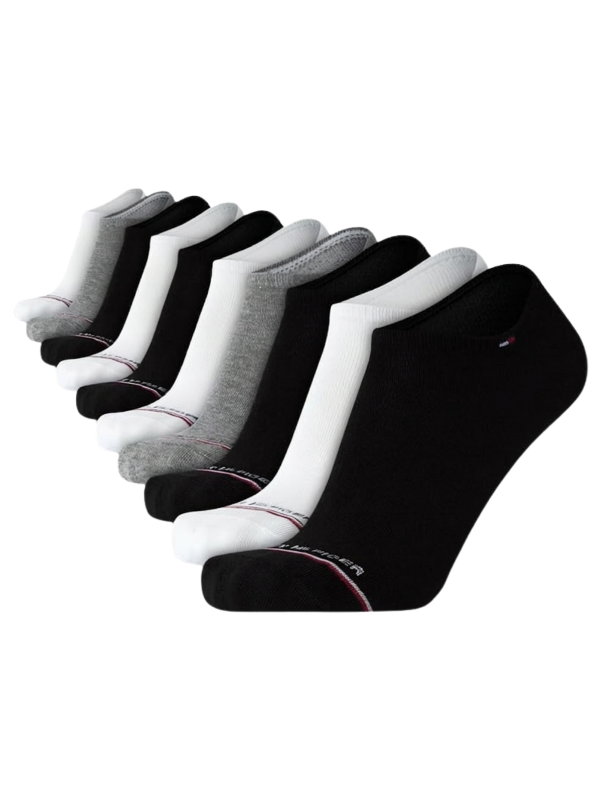 Tommy Hilfiger - Paquete de 5 pares de medias taloneras