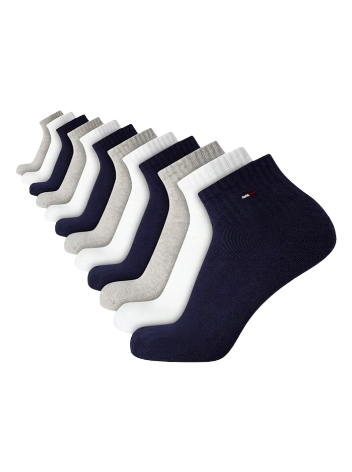 Tommy Hilfiger - Paquete de 6 pares de medias tobilleras