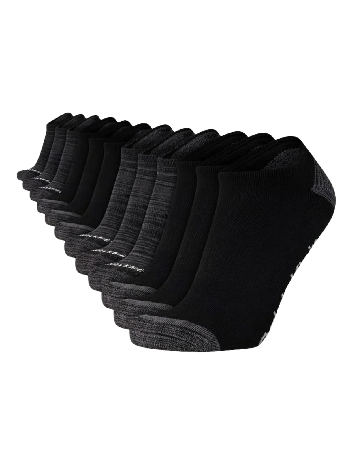 Calvin Klein - Paquete de 6 pares de medias taloneras