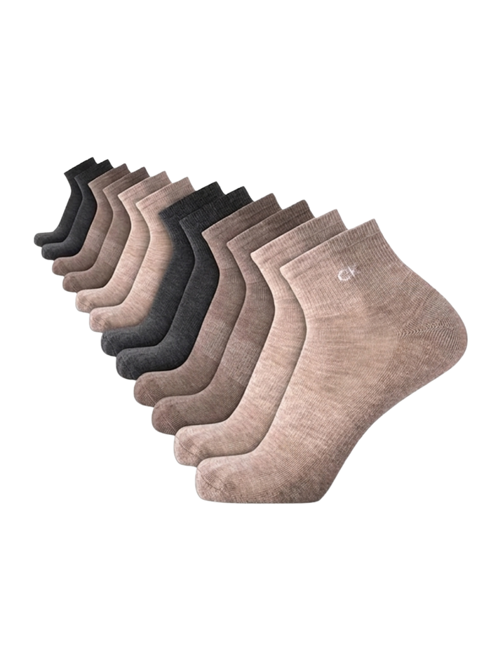 Calvin Klein - Paquete de 6 pares de medias tobilleras