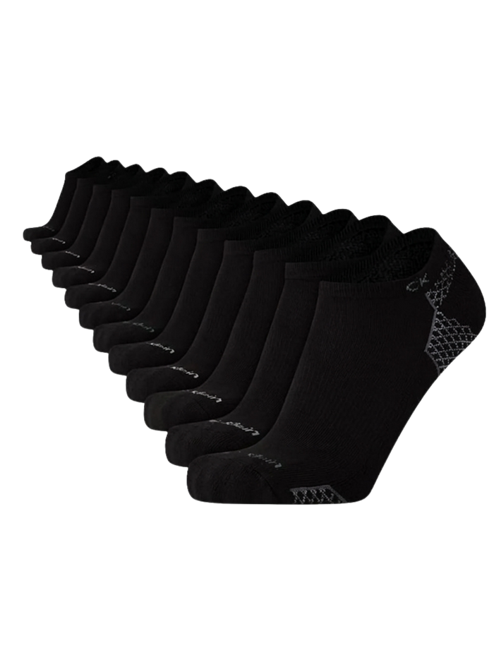 Calvin Klein - Paquete de 6 pares de medias taloneras