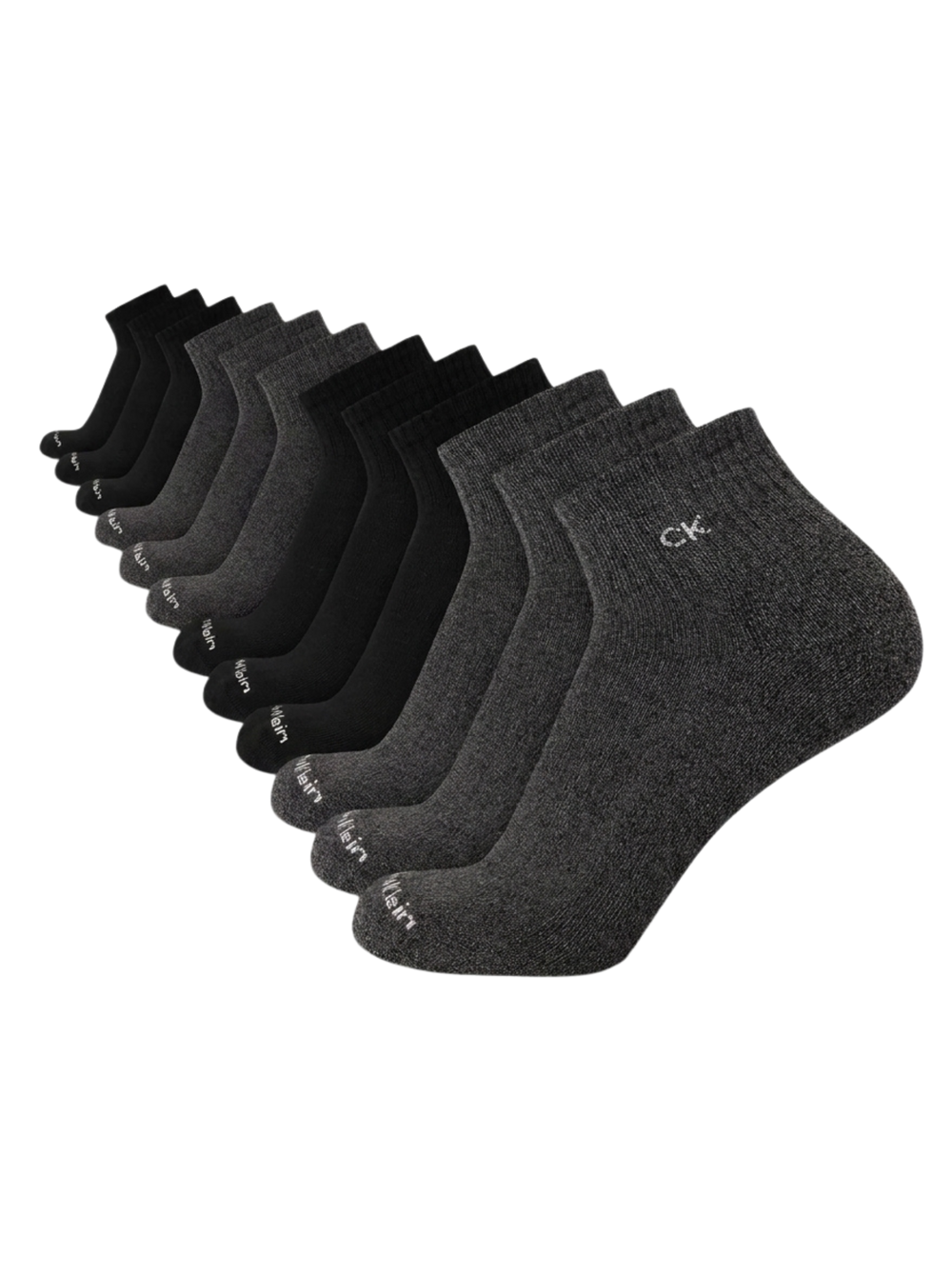 Calvin Klein - Paquete de 6 pares de medias tobilleras