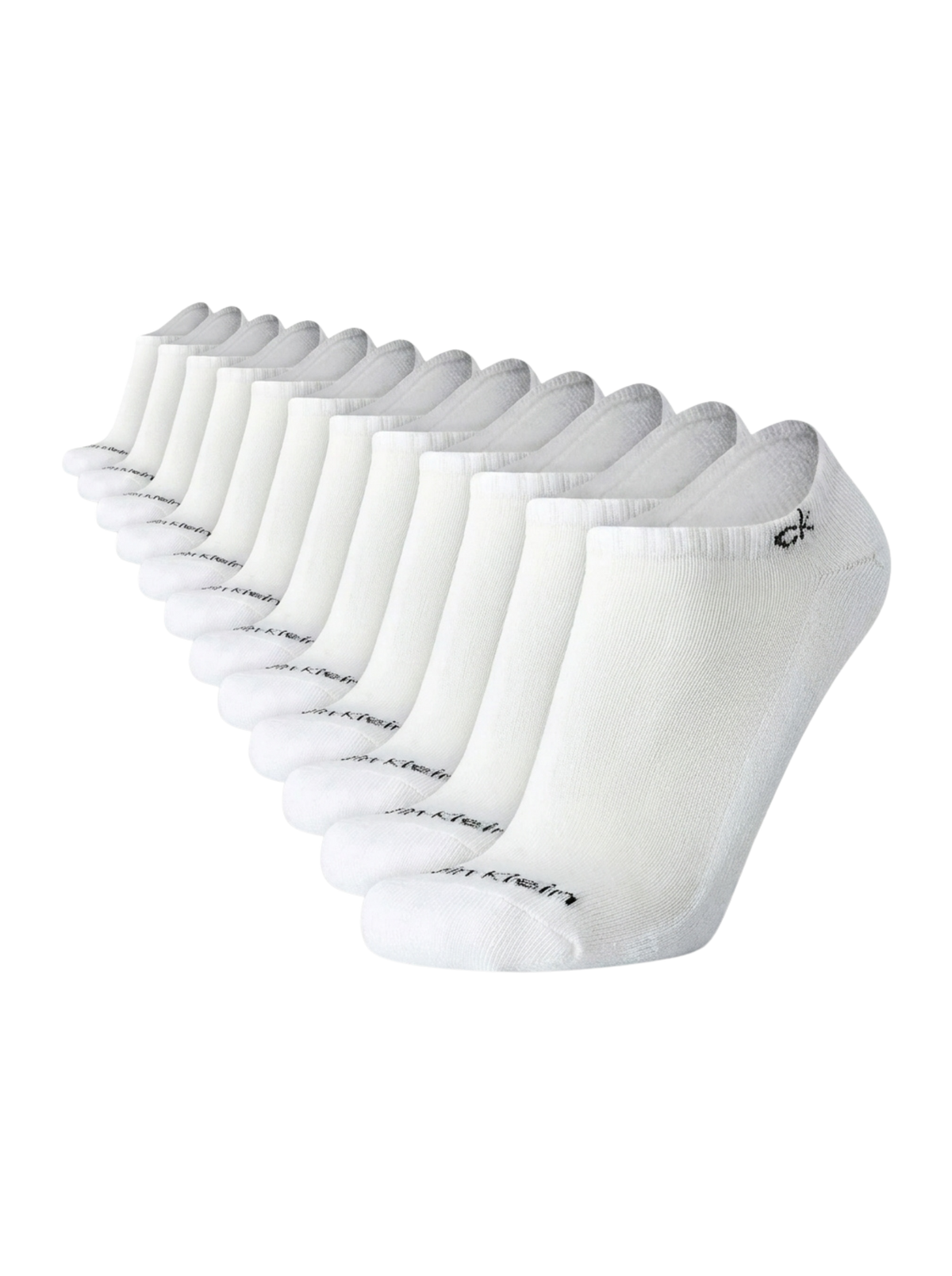 Calvin Klein - Paquete de 6 pares de medias taloneras
