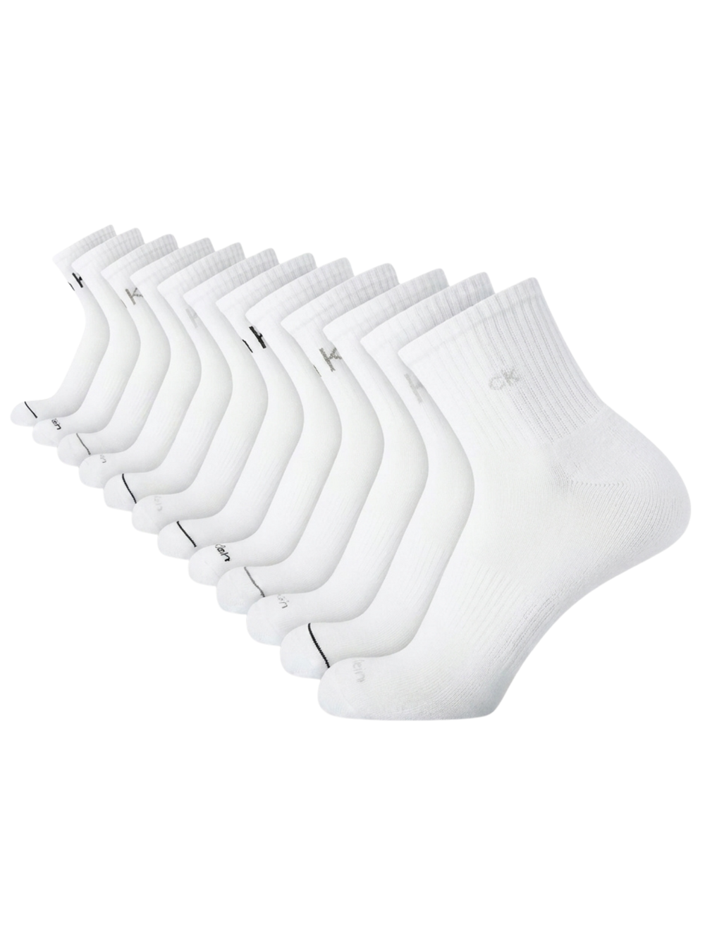 Calvin Klein - Paquete de 6 pares de medias tobilleras