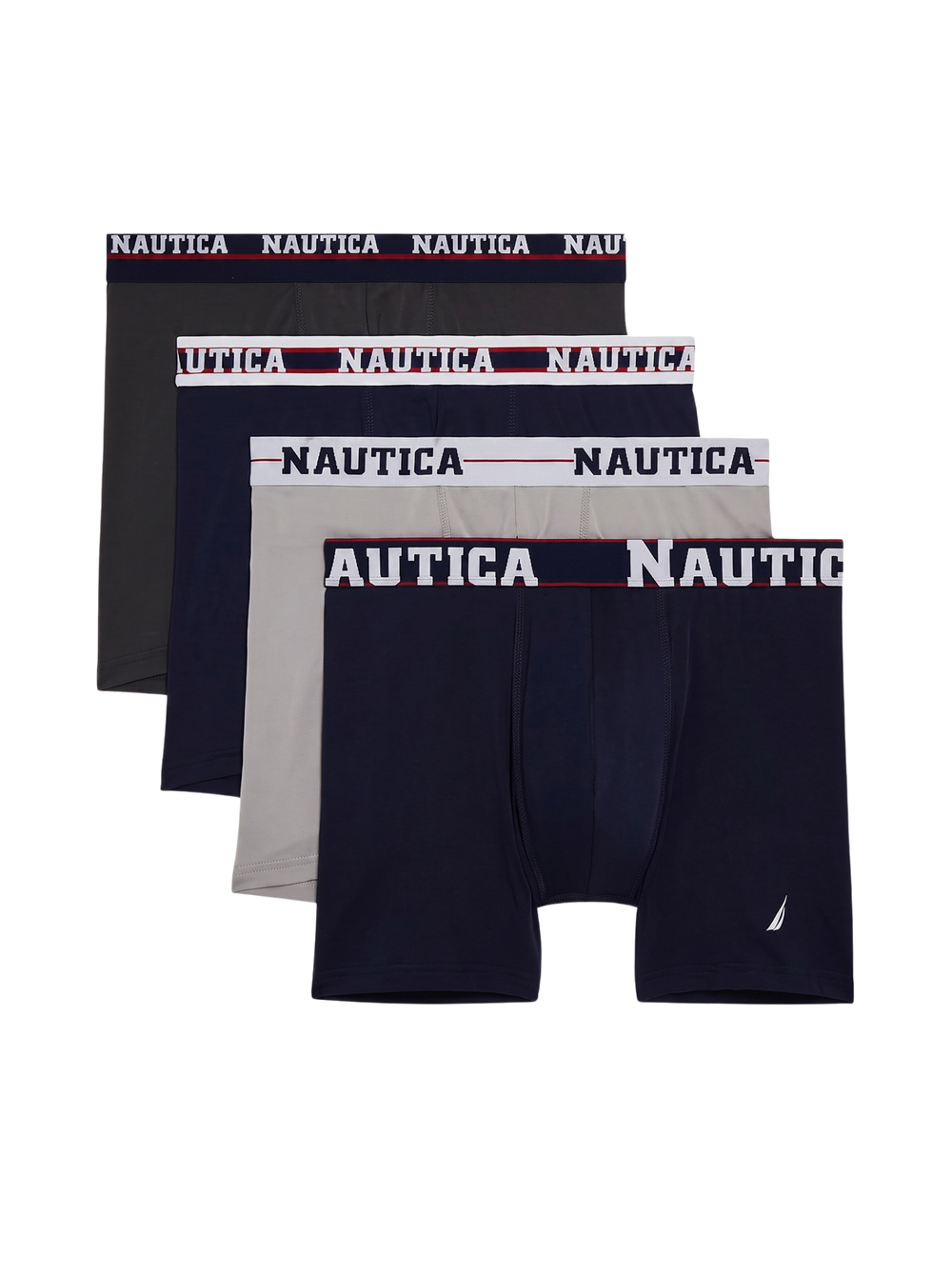 Nautica - Paquete de 4 boxers brief