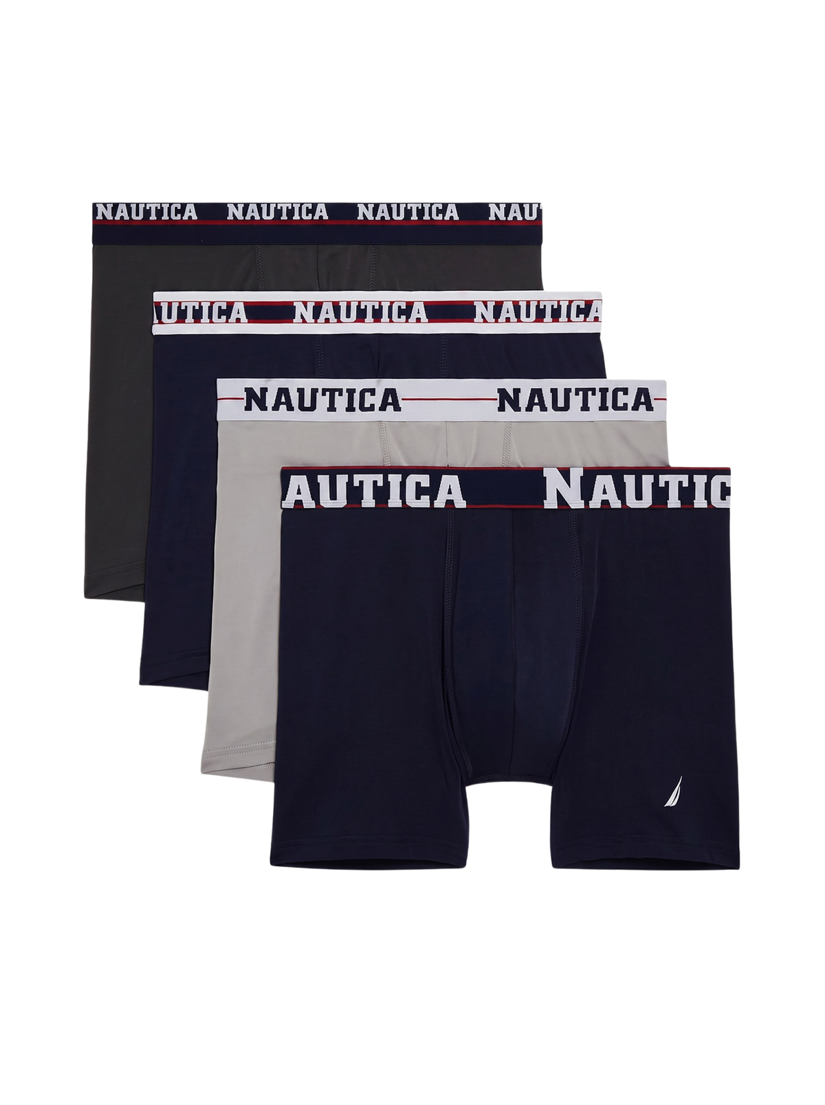 Nautica - Paquete de 4 boxers brief
