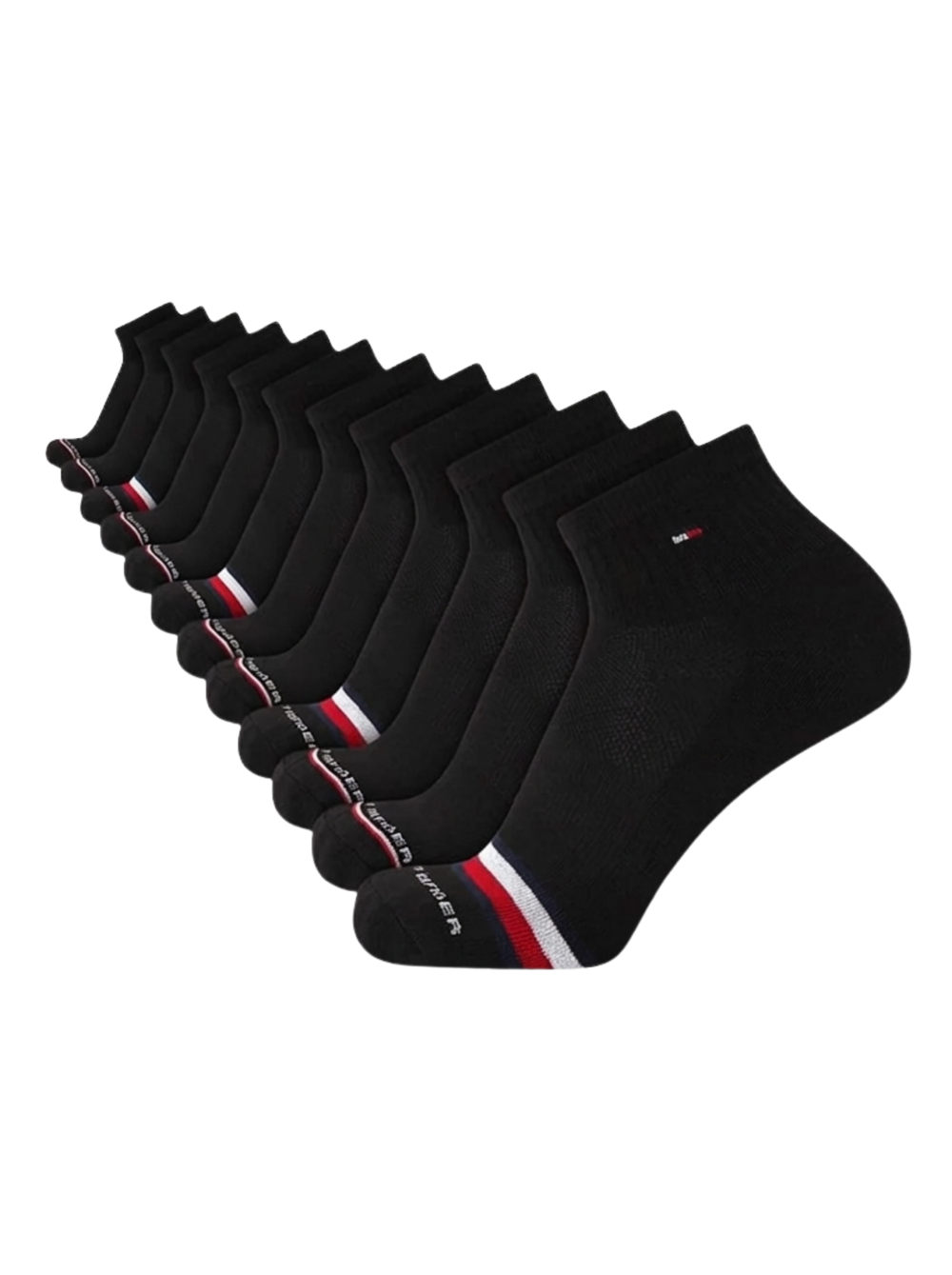 Tommy Hilfiger - Paquete de 6 pares de medias tobilleras