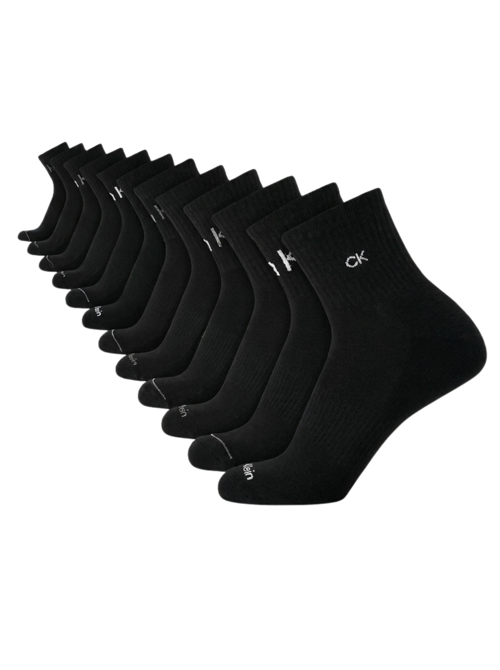Calvin Klein - Paquete de 6 pares de medias tobilleras