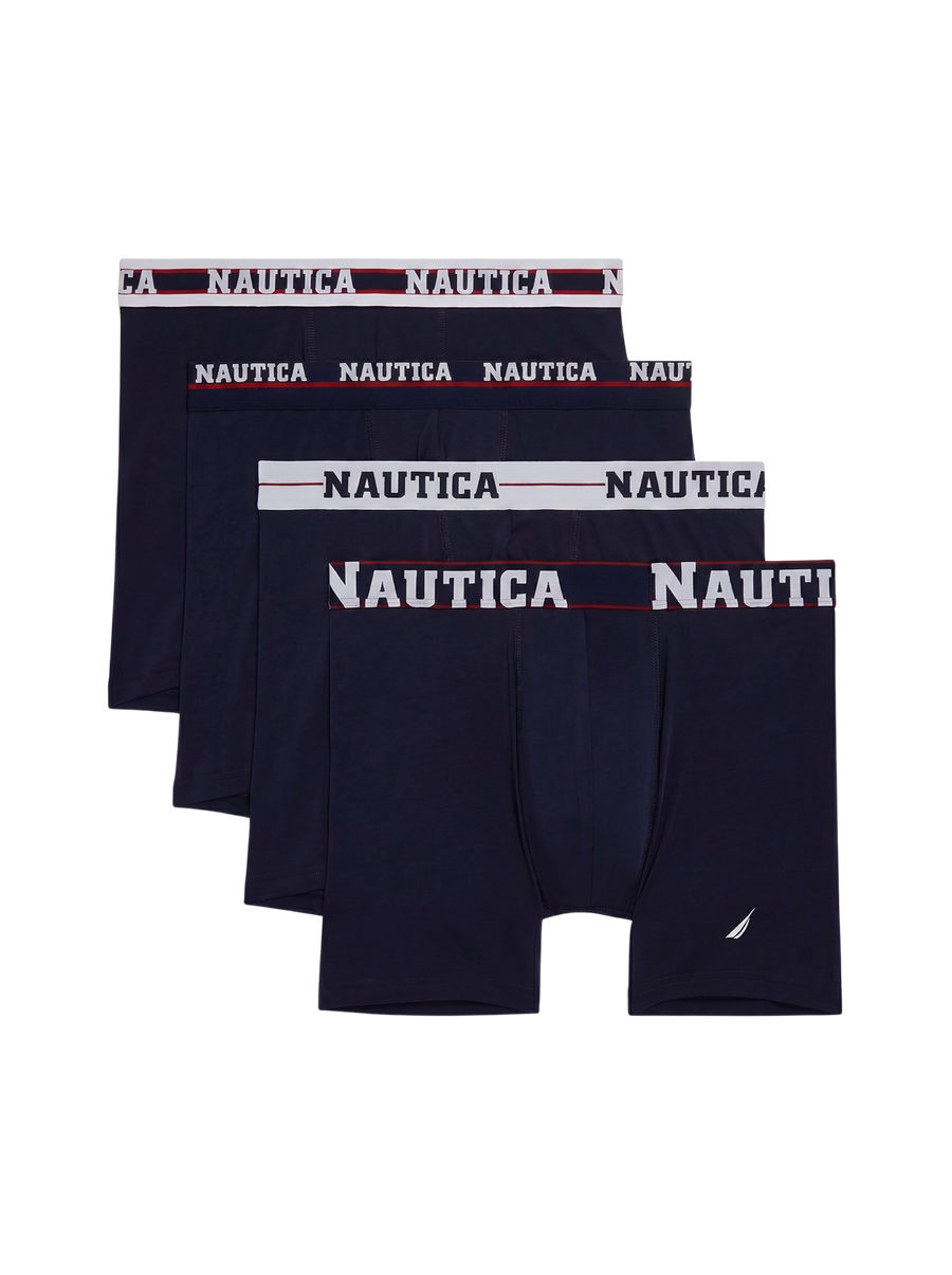 Nautica - Paquete de 4 boxers brief