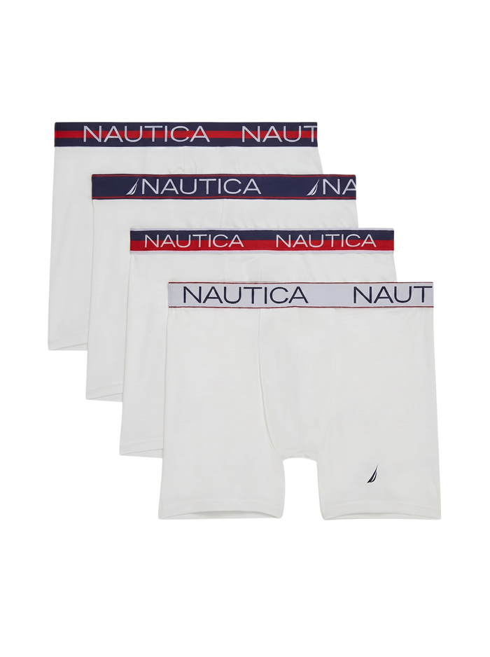 Nautica - Paquete de 4 boxers brief